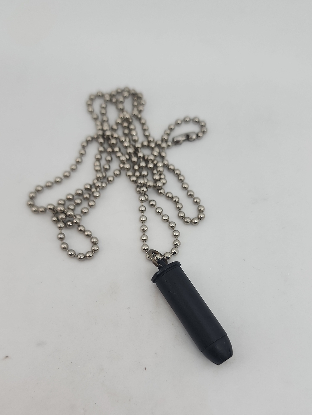 BULLET NECKLACE 44 Mag Black